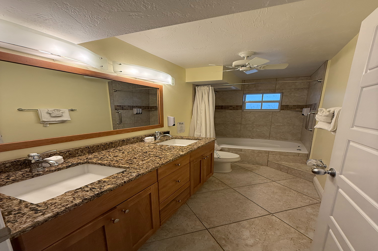 One Bedroom Condominium Bathroom