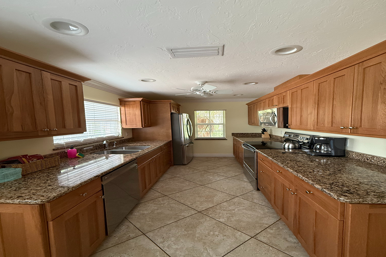 One Bedroom Condominium Kitchen